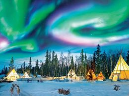 Puzzle Eurographics 1000 pieces: Northern lights - Yellowknife