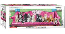 Eurographics 1000 pieces Puzzle: Cat Sofa