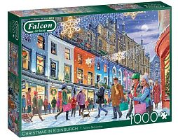 Falcon 1000 Pieces Puzzle: Christmas in Edinburgh