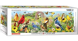 Eurographics 1000 Pieces Puzzle: Garden Birds-Gio