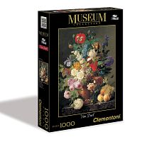 Puzzle Clementoni 1000 pieces: van Dal. Vase with flowers