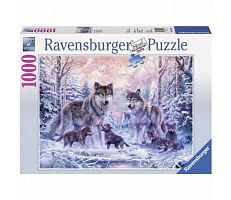 Ravensburger puzzle 1000 pieces: the Northern wolves