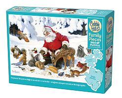 Cobble Hill Puzzle 350 pieces: Santa Claus and Friends