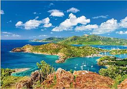 Step puzzle 1000 pieces: Antigua and Barbuda