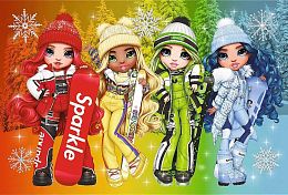 Trefl Puzzle 60 pieces: Joyful Dolls, Rainbow High