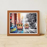 Pintoo 1200-piece puzzle: California Tram Tour. San Francisco