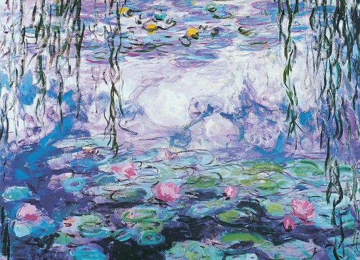 Puzzle Eurographics 1000 pieces: Claude Monet - Water lilies 6000-4366