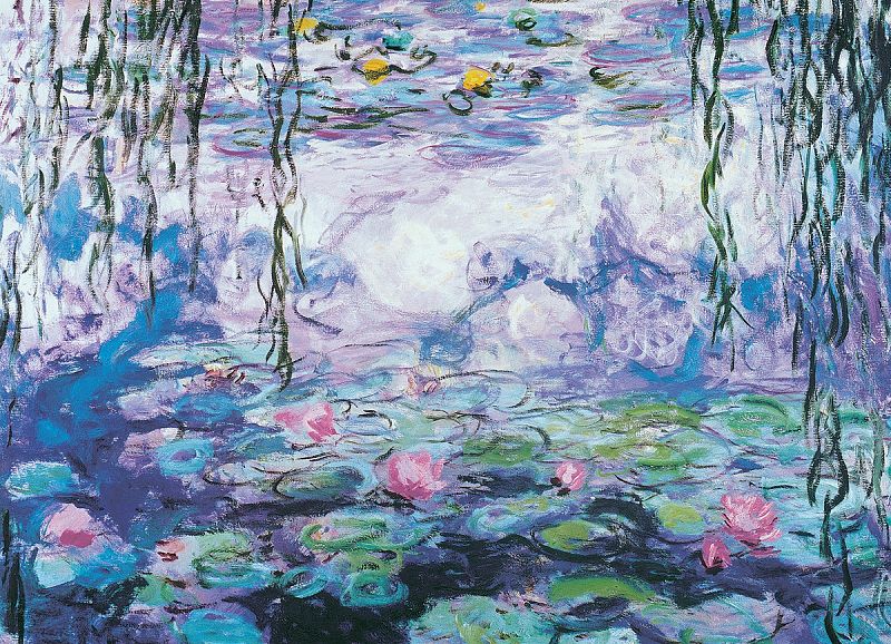 EuroGraphics The Artist's Garden by Claude Monet Puzzle (2000 Piece)  (8220-4908)