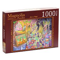 Magnolia 1000 Pieces Puzzle: Dissectologist is a puzzle lover