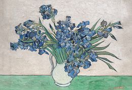 Frey's 1500-piece puzzle: Irises, Vincent van Gogh