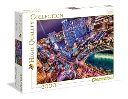 Puzzle Clementoni 2000 details: Las Vegas