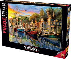 Anatolian 1500 Piece Puzzle: Harbor Lights