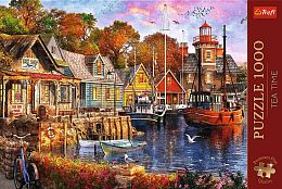 Trefl 1000-piece Puzzle: Tea Time. Seaside Harbor (MARKDOWN)