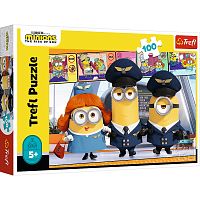 Trefl 100 Piece Puzzle: Minions at the Airport