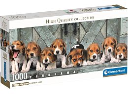 Clementoni Puzzle 1000 pieces: Beagle Puppies