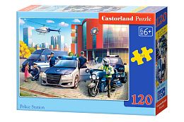 Castorland Puzzle 120 details: Police Station