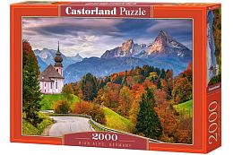 Puzzle Castorland 2000 details: Autumn in the Alps