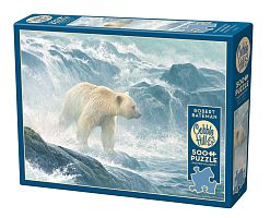 Cobble Hill Puzzle 500 pieces: A polar bear on the hunt