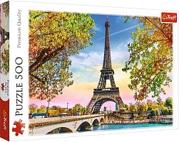 Trefl puzzle 500 pieces: Romantic Paris