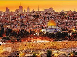 Trefl jigsaw puzzle 3000 pieces: Roofs of Jerusalem