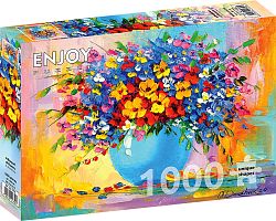 Enjoy 1000 pieces puzzle: Bouquet of flowers