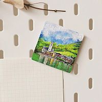 Pintoo Puzzle 16 pieces: Lake Wolfgangsee, Austria (with magnet)