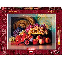 Puzzle Art Puzzle 1000 pieces still life with fruit ,fragrance(4192)