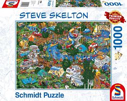 Schmidt Puzzle 1000 pieces: St.Skelton Escape from all