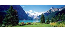 Eurographics 1000 Pieces Puzzle: Lake Louise, Canadian Rockies