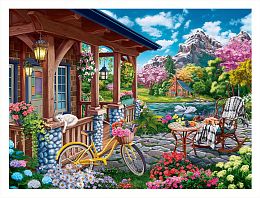 Pintoo Puzzle 1200 pieces: House by the Lake