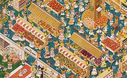 Puzzle Pintoo 1000 pieces: Smart - The Market