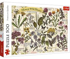 Trefl 500 puzzle pieces: Herbarium. Medicinal herbs