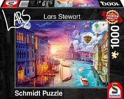 Schmidt 1000 Pieces Puzzle: Venice-Day and Night