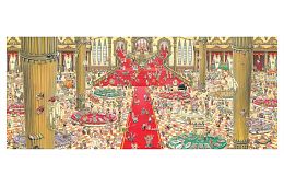 Pintoo Puzzle 1500 pieces: Shinji Yamamoto. The Royal Holiday