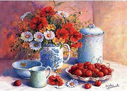 Trefl puzzle 2000 details: Sweet Afternoon