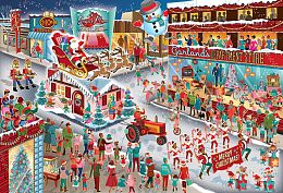 Cobble Hill 2000 Puzzle Details: Santa's Parade