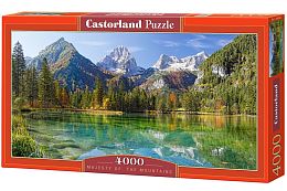 Puzzle 4000 Castorland details: Mountain landscape