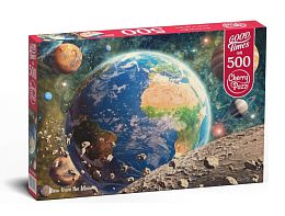 Cherry Pazzi Puzzle 500 pieces: View from the Moon