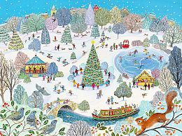 Pintoo Puzzle 1200 pieces: Lucy Grossmith. Winter Park