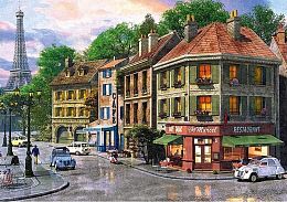 Trefl 6000-piece puzzle: A street in Paris. Davison (MARKDOWN)
