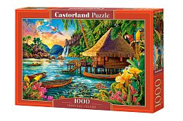 Castorland 1000 Pieces Puzzle: Tropical Island