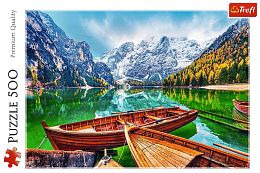 Trefl 500 Piece Puzzle: Lake Bries, Italy