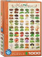 Puzzle Eurographics 1000 items: Herbs and spices