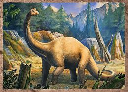 Trefl puzzle 35x48x54x70 details: Dinosaurs