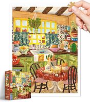Pintoo Puzzle 1200 pieces: Olivia Gibbs. Kitchen in the sunlight