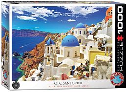 Puzzle Eurographics 1000 pieces: Oia Santorini Greece