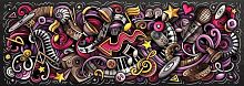 Art Puzzle 1000 pieces: Alphabet of Rhythm