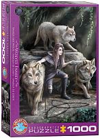 Puzzle Eurographics 1000 pieces: the Power of three, Anne Stokes