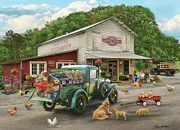 Cobble Hill Puzzle 1000 pieces: Village Shop