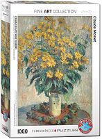 Eurographics 1000 pieces puzzle: Jerusalem Artichoke flowers